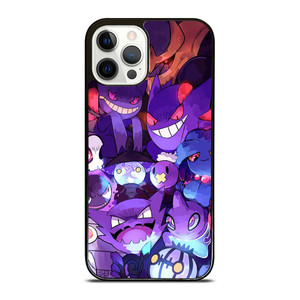 POKEMON GASTLY HAUNTER GENGAR ART GO iPhone 12 Pro Case POKEMON GASTLY HAUNTER GENGAR ART GO iPhone 12 Pro Case