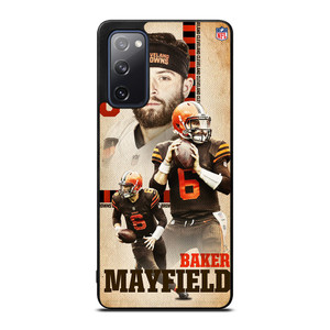 BAKER MAYFIELD CLEVELAND BROWNS 2 Samsung Galaxy S20 FE Case BAKER MAYFIELD CLEVELAND BROWNS 2 Samsung Galaxy S20 FE Case