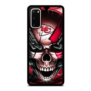 KANSAS CITY CHIEFS SKULL Samsung Galaxy S20 Case