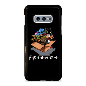 FRIENDS BABY YODA GROOT STITCH TOOTHLESS Samsung Galaxy S10e Case FRIENDS BABY YODA GROOT STITCH TOOTHLESS Samsung Galaxy S10e Case