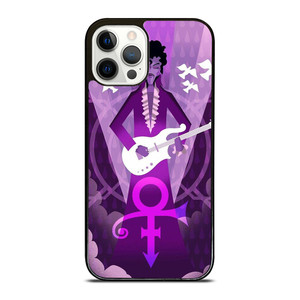 PRINCE PURPLE RAIN CARTOON iPhone 12 Pro Case PRINCE PURPLE RAIN CARTOON iPhone 12 Pro Case