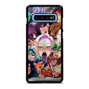CUTE AHEGAO CHARACTERS Samsung Galaxy S10 Plus Case CUTE AHEGAO CHARACTERS Samsung Galaxy S10 Plus Case