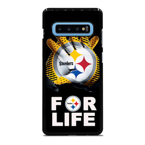 PITTSBURGH STEELERS FOR LIFE Samsung Galaxy S10 Plus Case PITTSBURGH STEELERS FOR LIFE Samsung Galaxy S10 Plus Case