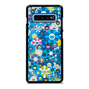 TAKASHI MURAKAMI BLUE FLOWERS Samsung Galaxy S10 Plus Case TAKASHI MURAKAMI BLUE FLOWERS Samsung Galaxy S10 Plus Case