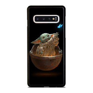 BABY YODA BUTTERFLY STAR WARS Samsung Galaxy S10 Case BABY YODA BUTTERFLY STAR WARS Samsung Galaxy S10 Case