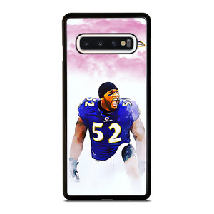 BALTIMORE RAVENS RAY LEWIS 52 Samsung Galaxy S10 Case