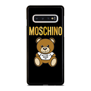 MOSCHINO TEDDY BEAR CUTE Samsung Galaxy S10 Case MOSCHINO TEDDY BEAR CUTE Samsung Galaxy S10 Case