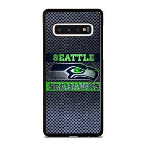 SEATTLE SEAHAWKS METAL LOGO Samsung Galaxy S10 Case SEATTLE SEAHAWKS METAL LOGO Samsung Galaxy S10 Case