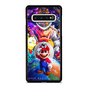 SUPER MARIO ODYSSEY GAME NINTENDO Samsung Galaxy S10 Case SUPER MARIO ODYSSEY GAME NINTENDO Samsung Galaxy S10 Case