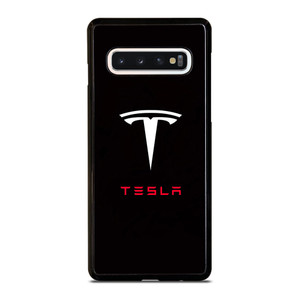 TESLA ELECTRIC CAR LOGO Samsung Galaxy S10 Case