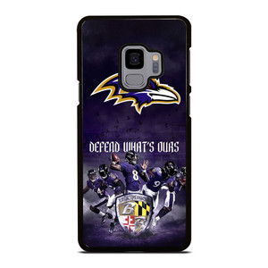 BALTIMORE RAVENS DEFEND Samsung Galaxy S9 Case
