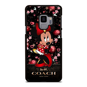 MINNIE MOUSE COACH FLOWERS Samsung Galaxy S9 Case MINNIE MOUSE COACH FLOWERS Samsung Galaxy S9 Case