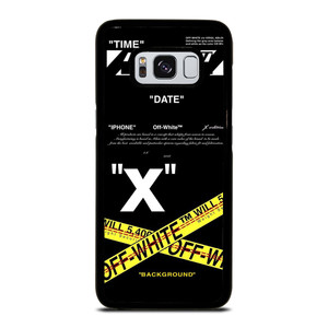OFF WHITE X BACKGROUND Samsung Galaxy S8 Case