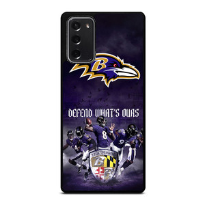 BALTIMORE RAVENS DEFEND Samsung Galaxy Note 20 Case