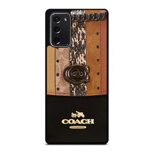 COACH NEW YORK LOGO Samsung Galaxy Note 20 Case
