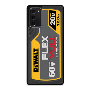 DEWALT LOGO 60V Samsung Galaxy Note 20 Case