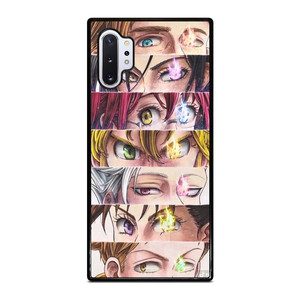 7 SEVEN DEADLY SINS CHARACTER FACES Samsung Galaxy Note 10 Plus Case