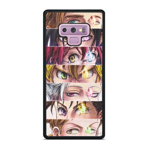 7 SEVEN DEADLY SINS CHARACTER FACES Samsung Galaxy Note 9 Case