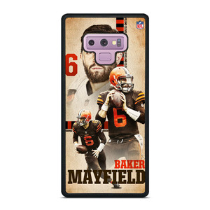 BAKER MAYFIELD CLEVELAND BROWNS 2 Samsung Galaxy Note 9 Case BAKER MAYFIELD CLEVELAND BROWNS 2 Samsung Galaxy Note 9 Case