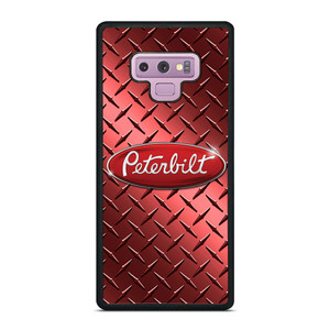 PETERBILT LOGO RED METAL Samsung Galaxy Note 9 Case