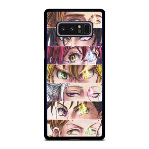 7 SEVEN DEADLY SINS CHARACTER FACES Samsung Galaxy Note 8 Case