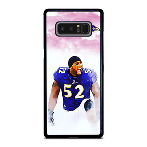 BALTIMORE RAVENS RAY LEWIS 52 Samsung Galaxy Note 8 Case