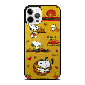SNOOPY THE PEANUTS THANKSGIVING iPhone 12 Pro Case