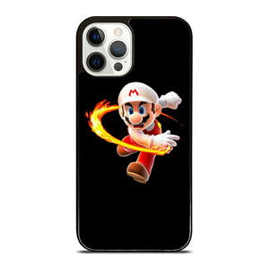 SUPER MARIO FIRE NINTENDO iPhone 12 Pro Case SUPER MARIO FIRE NINTENDO iPhone 12 Pro Case