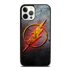THE FLASH LOGO DC COMIC iPhone 12 Pro Case THE FLASH LOGO DC COMIC iPhone 12 Pro Case