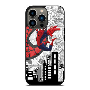 MARVEL SPIDERMAN COMIC CARTOON iPhone 13 Pro Case MARVEL SPIDERMAN COMIC CARTOON iPhone 13 Pro Case