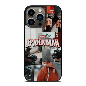 MARVEL SPIDERMAN LOGO COLAGE iPhone 13 Pro Case MARVEL SPIDERMAN LOGO COLAGE iPhone 13 Pro Case