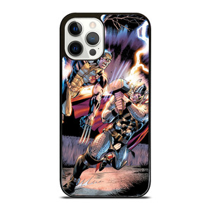 THOR VS WOLVERINE ANIME iPhone 12 Pro Case THOR VS WOLVERINE ANIME iPhone 12 Pro Case