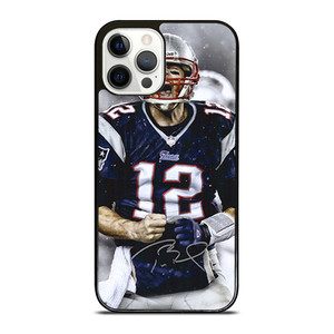 TOM BRADY NEW ENGLAND PATRIOTS NFL iPhone 12 Pro Case TOM BRADY NEW ENGLAND PATRIOTS NFL iPhone 12 Pro Case
