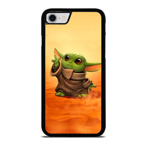 BABY YODA CARTOON STAR WARS iPhone SE 2022 Case
