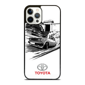 TOYOTA CAR CLASSIC SKETCH iPhone 12 Pro Case TOYOTA CAR CLASSIC SKETCH iPhone 12 Pro Case