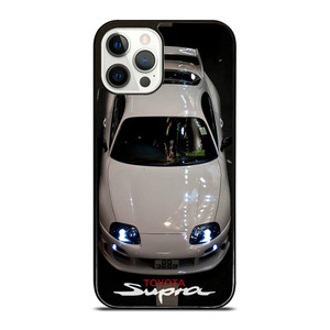 TOYOTA SUPRA WHITE CAR iPhone 12 Pro Case TOYOTA SUPRA WHITE CAR iPhone 12 Pro Case