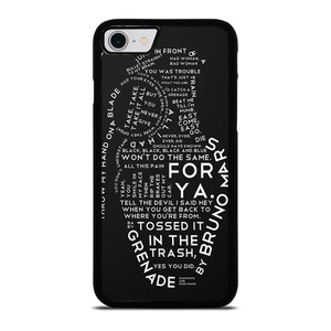 BRUNO MARS LYRICS iPhone SE 2022 Case
