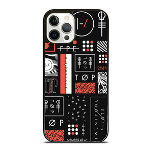 TWENTY ONE PILOTS BLURRYFACE ART iPhone 12 Pro Case TWENTY ONE PILOTS BLURRYFACE ART iPhone 12 Pro Case