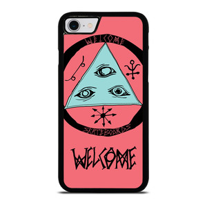 WELCOME SKATEBOARDS LOGO PINK iPhone SE 2022 Case WELCOME SKATEBOARDS LOGO PINK iPhone SE 2022 Case