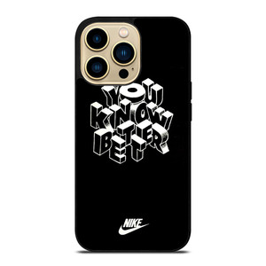 NIKE LOGO YOU KNOW BETTER iPhone 14 Pro Max Case NIKE LOGO YOU KNOW BETTER iPhone 14 Pro Max Case