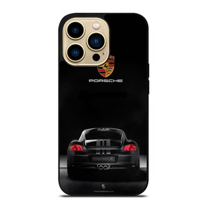 PORSCHE CAYMAN S BLACK iPhone 14 Pro Max Case PORSCHE CAYMAN S BLACK iPhone 14 Pro Max Case
