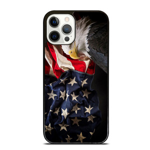 USA PATRIOTIC EAGLE FLAG 2 iPhone 12 Pro Case