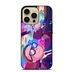 RICK AND MORTY CARTOON RAINBOW iPhone 14 Pro Max Case