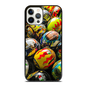 VALENTINO ROSSI AGV COLLECTION HELMETS iPhone 12 Pro Case VALENTINO ROSSI AGV COLLECTION HELMETS iPhone 12 Pro Case