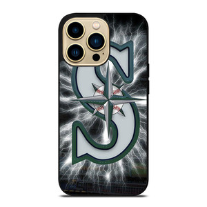 SEATTLE MARINERS MLB LOGO iPhone 14 Pro Max Case