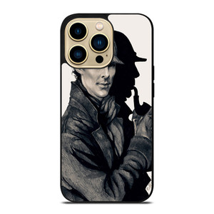 SHERLOCK HOLMES ART iPhone 14 Pro Max Case SHERLOCK HOLMES ART iPhone 14 Pro Max Case
