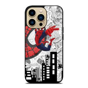 SPIDEMAN CARTOON COMIC iPhone 14 Pro Max Case SPIDEMAN CARTOON COMIC iPhone 14 Pro Max Case