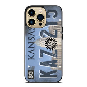 SUPERNATURAL LICENSE PLATE CUSTOM iPhone 14 Pro Max Case