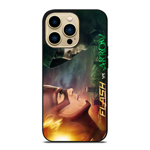 THE FLASH VS ARROW 2 iPhone 14 Pro Max Case THE FLASH VS ARROW 2 iPhone 14 Pro Max Case