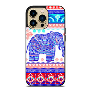 TRIBAL ORNAMENTSTOCK VECTOR ELEPANT iPhone 14 Pro Max Case